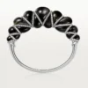 Cartier Libre Tressage Bracelet, Obsidian, Diamonds