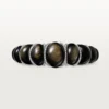 Cartier Libre Tressage Bracelet, Obsidian, Diamonds