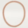 Clash De Cartier Necklace, Flexible, Double Row, Paved