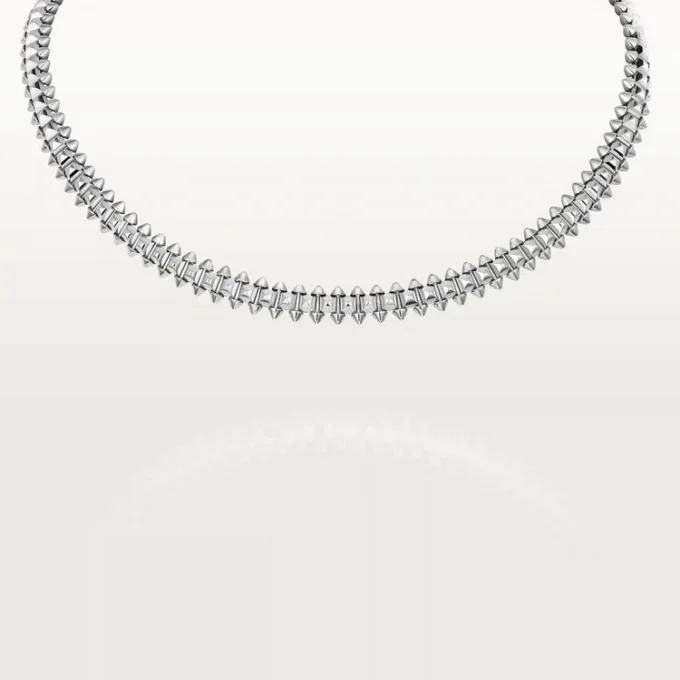Clash De Cartier Necklace – Rhodiumized White Gold – Cartier