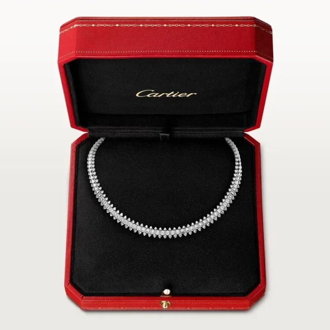 Clash De Cartier Necklace – Rhodiumized White Gold – Cartier