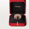 Clash De Cartier Ring, Double Row, Paved