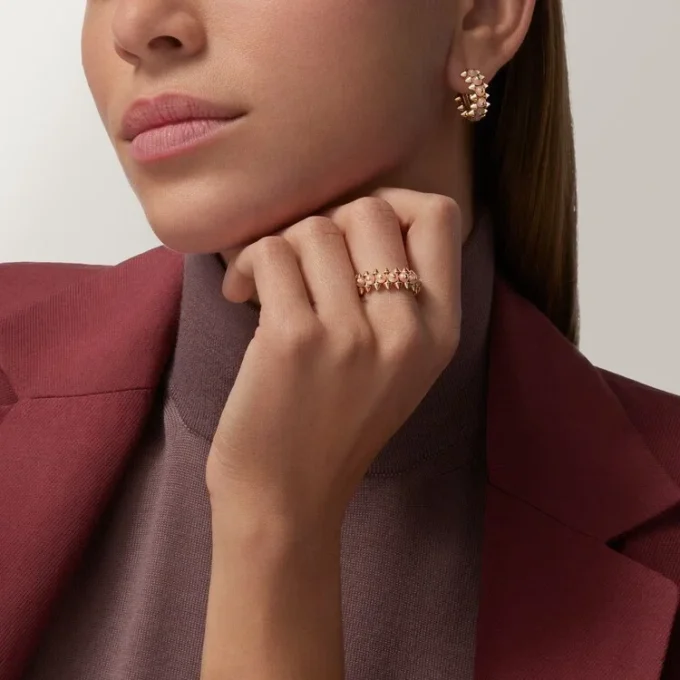 Clash De Cartier Ring, Pink Chalcedony