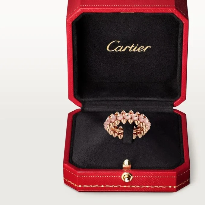 Clash De Cartier Ring, Pink Chalcedony
