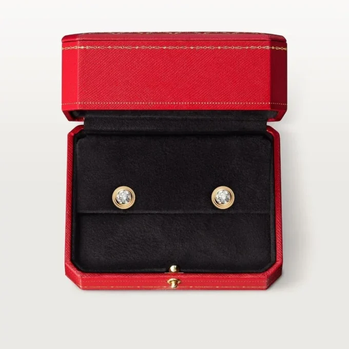 Diamants Legers Earrings – Yellow Gold, Diamonds – Cartier
