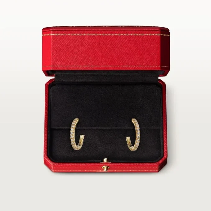 Etincelle De Cartier Earrings – Yellow Gold, Diamonds – Cartier