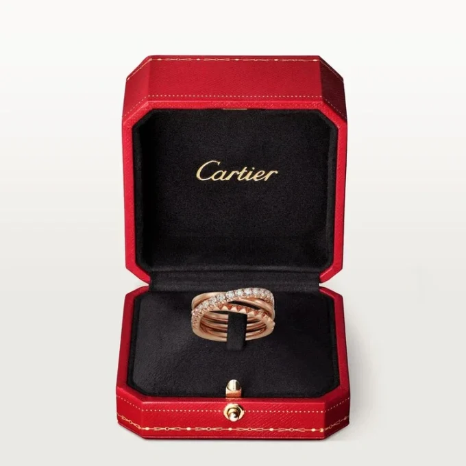 Etincelle De Cartier Ring – Rose Gold, Diamonds – Cartier