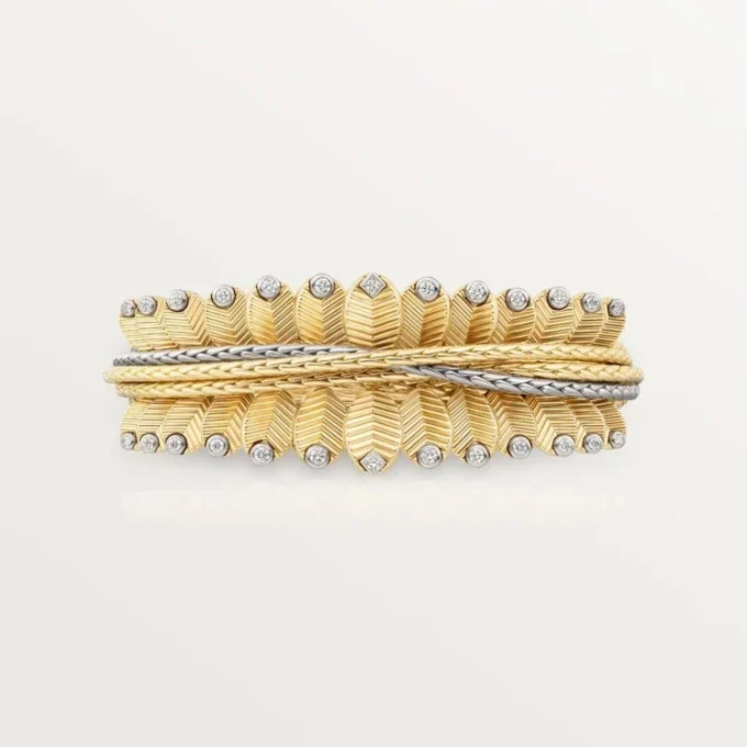 Grain De Cafe Bracelet, Diamonds