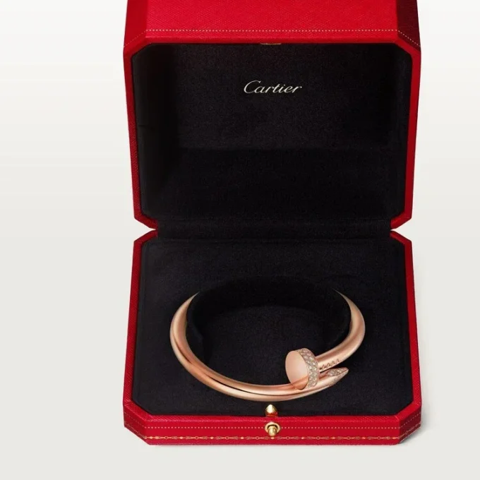 Juste Un Clou Bracelet, Large Model, Diamonds