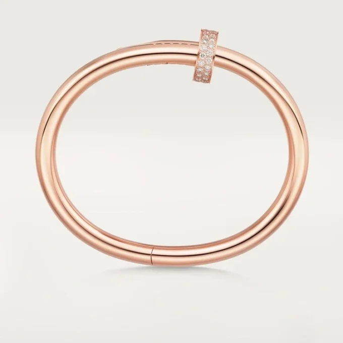 Juste Un Clou Bracelet, Large Model, Diamonds