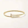 Juste Un Clou Bracelet, Small Model, Reverse-Set Diamonds