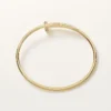 Juste Un Clou Bracelet, Small Model, Reverse-Set Diamonds