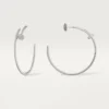 Juste Un Clou Earrings – White Gold, Diamonds – Cartier