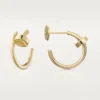 Juste Un Clou Hoop Earrings, Yellow Gold | Cartier Us
