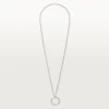 Juste Un Clou Long Necklace, Multiwear, Extra-Large Model, Paved