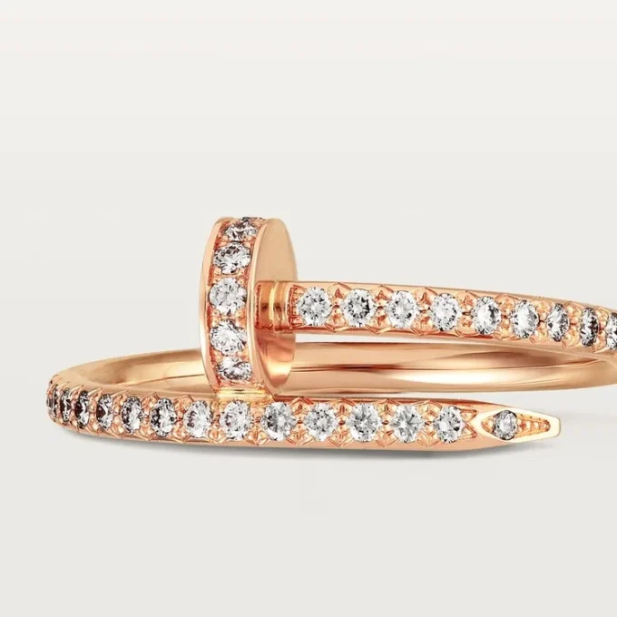 Juste Un Clou Ring – Rose Gold, Diamonds – Cartier
