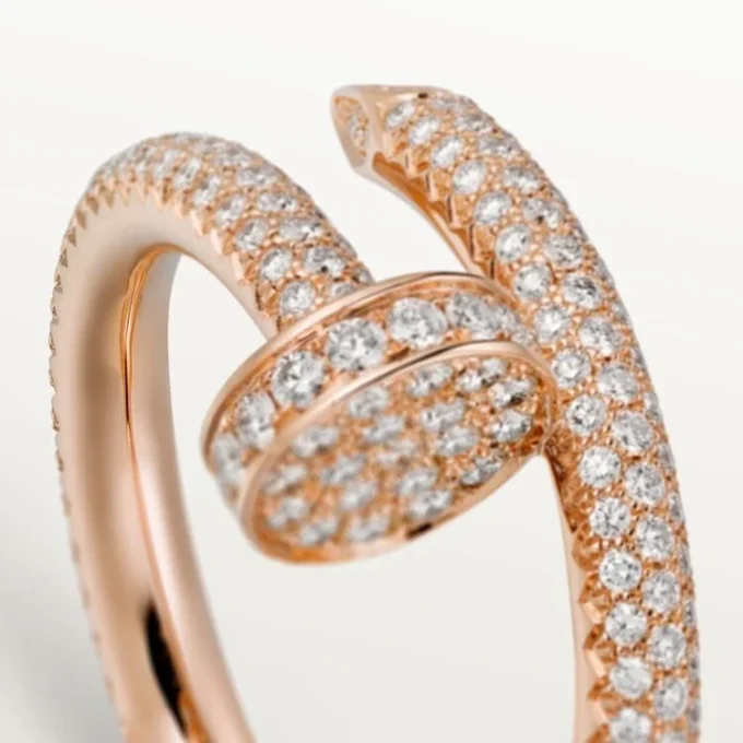 Juste Un Clou Ring – Rose Gold, Diamonds – Cartier