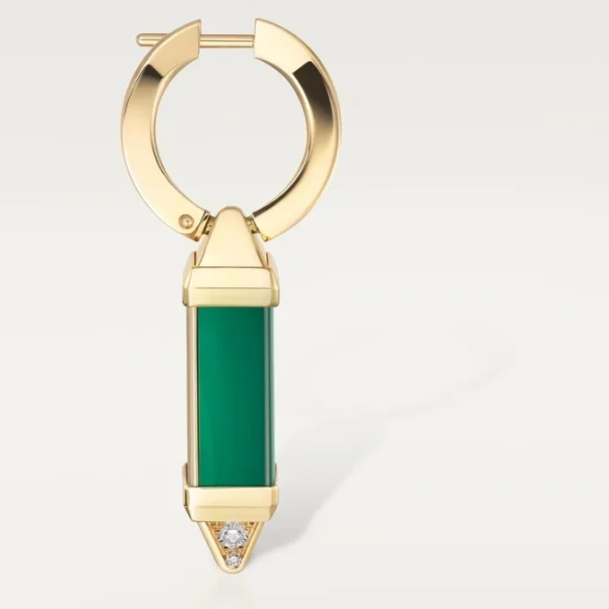 Les Berlingots De Cartier Sleeper Earrings, Diamonds