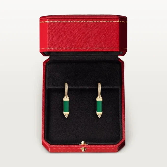 Les Berlingots De Cartier Sleeper Earrings, Diamonds