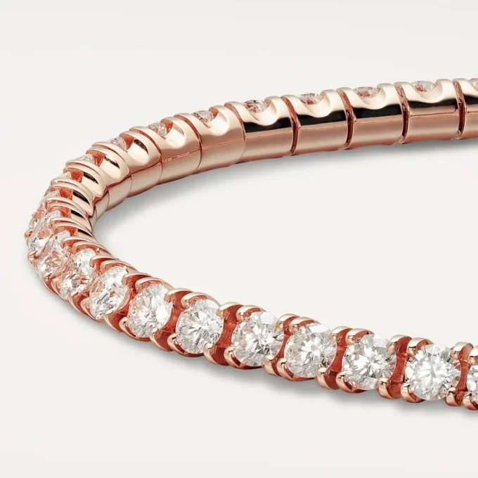 Lignes Essentielles Bracelet, Brilliant-Cut Diamonds