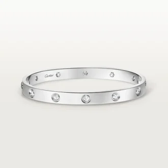 Love Bracelet, Classic Model,10 Diamonds