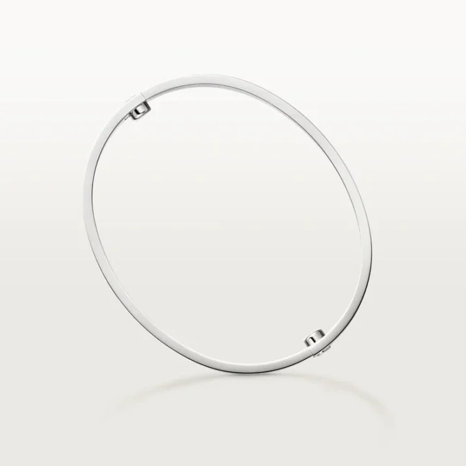Love Bracelet, Classic Model, Brushed, 4 Diamonds