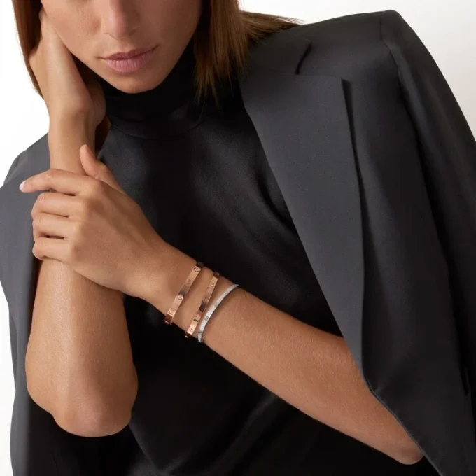 Love Bracelet, Small Model, Paved