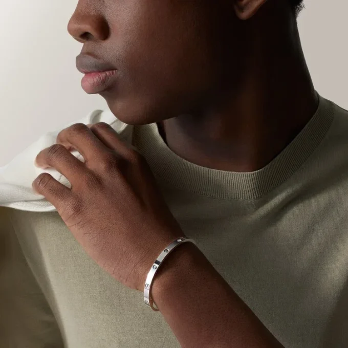 Love Bracelet, Medium Model, 4 Diamonds