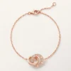 Love Bracelet, on Chain, Paved