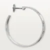 Love Earrings – White Gold – Cartier