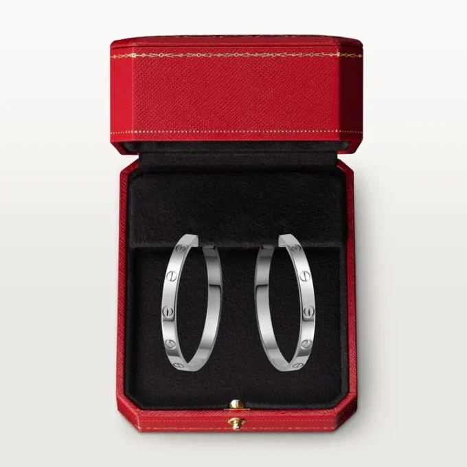Love Earrings – White Gold – Cartier