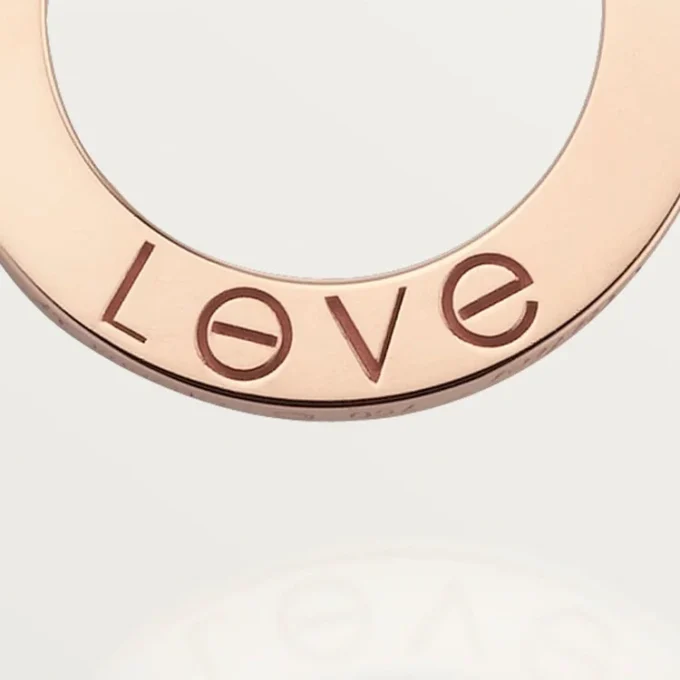Love Necklace, 3 Diamonds – Rose Gold, Diamonds – Cartier