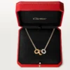 Love Necklace, 6 Diamonds – Rose Gold, White Gold, Diamonds – Cartier