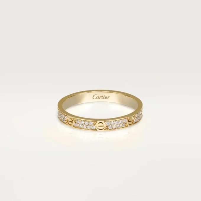 Love Ring, Sm – Yellow Gold, Diamonds – Cartier