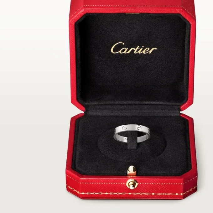 Love Wedding Band – White Gold – Cartier