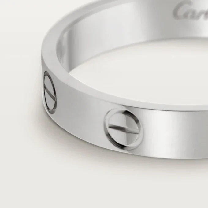Love Wedding Band – White Gold – Cartier