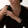 Panthere De Cartier Ring, Articulated, Paved
