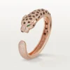 Panthere De Cartier Bracelet, Obsidian, Paved
