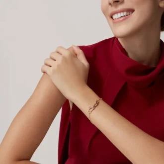 Panthere De Cartier Bracelet, on Chain, Diamonds