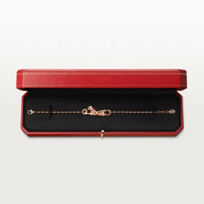 Panthere De Cartier Bracelet – Rose Gold, Tsavorite Garnets, Diamonds – Cartier