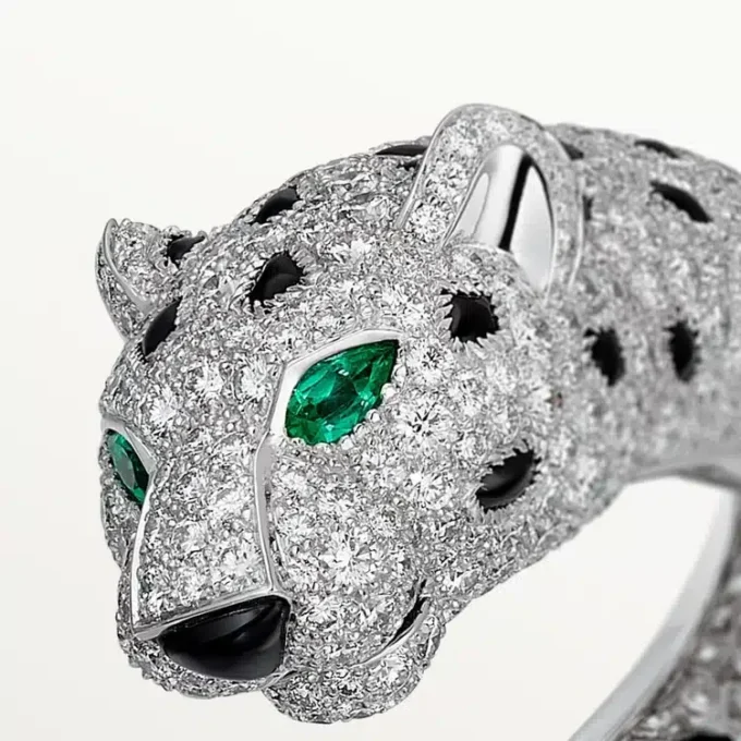 Panthere De Cartier Bracelet, Paved