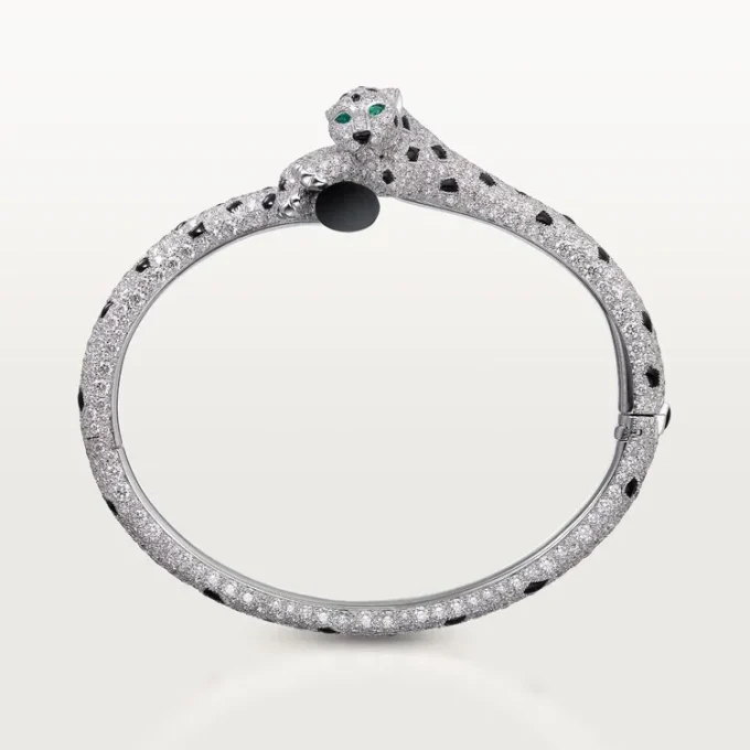Panthere De Cartier Bracelet, Paved
