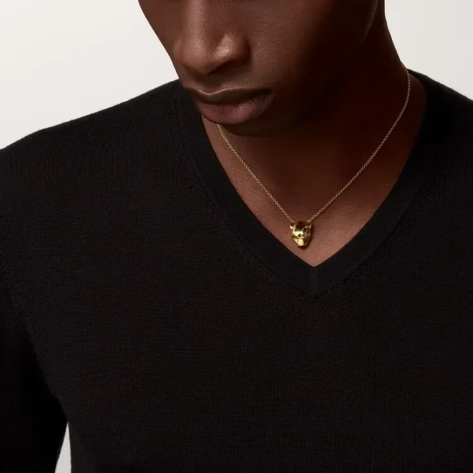 Panthere De Cartier Pendant Necklace, Yellow Gold | Cartier Us