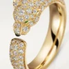 Panthere De Cartier Ring – Yellow Gold, Emeralds, Onyx, Diamonds – Cartier