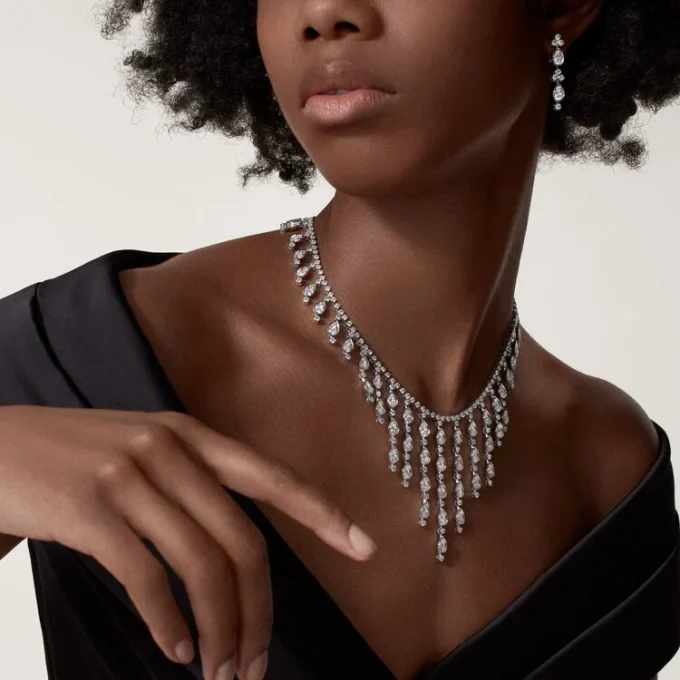 Pluie De Cartier Necklace, Diamonds