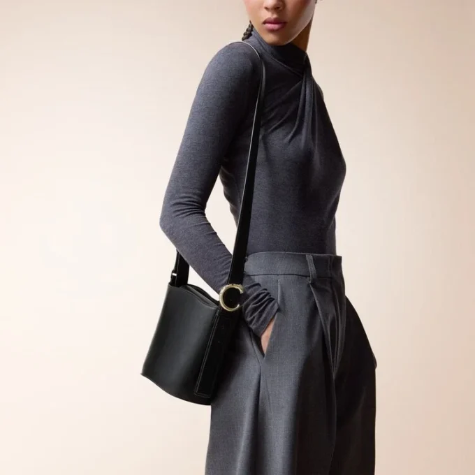 Small Bucket Bag, Panthere C