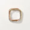 Trinity Cushion Ring, Classic Model, Paved