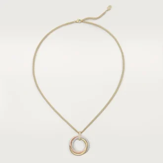 Trinity Pendant, Large Model, Semi-Paved