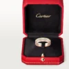 Vendome Louis Cartier Wedding Band, 4.8 Mm Width, Paved