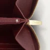 Zipped International Wallet, Must De Cartier – Burgundy Calfskin, Golden Finish – Cartier